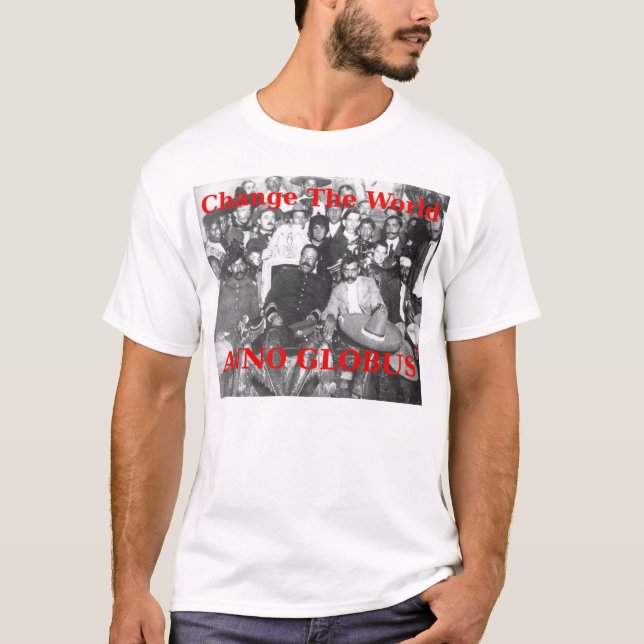 T-shirt Anno Globus - Pancho Villa et Emiliano Zapata (Devant)