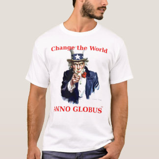 T-shirt ANNO_GLOBUS-UncleSam-RED