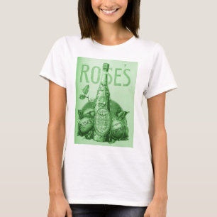 T-shirt Annonce cordiale de la chaux vintage du rose