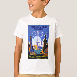 T-shirt Annonce de 1934 à l'occasion du salon vintage du C