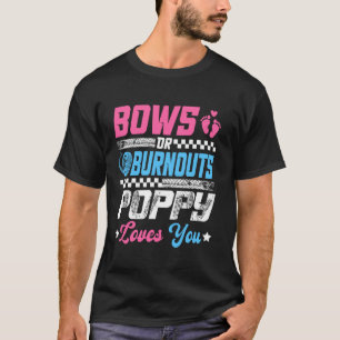 T-shirt Annonce de Fête de Révélation de Sexe Brûlures ou 