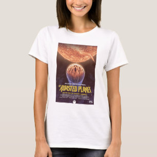 T-shirt Annonce De Film D'Horreur Sci-Fi, La Planète Rôtie