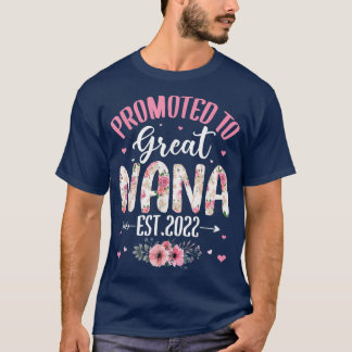 T-shirt Annonce De Grossesse À Great Nana Est 2022