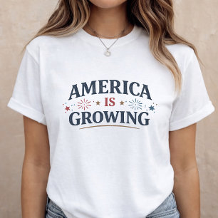 T-shirt Annonce de grossesse du 4 juillet Maman à venir