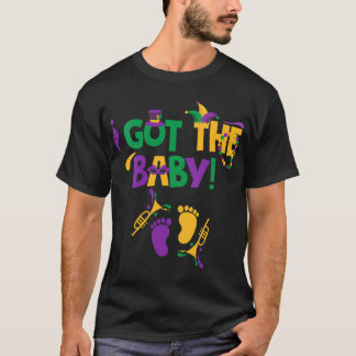 T-shirt Annonce de grossesse Mardi Gras