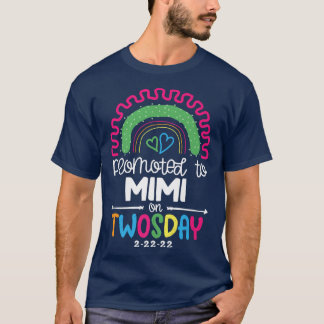 T-shirt Annonce de la nouvelle grossesse pour bébé Mimi Gr