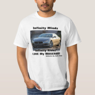 T-shirt annonce de "Maserati" d'iMz