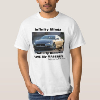 T-shirt annonce de "Maserati" d'iMz
