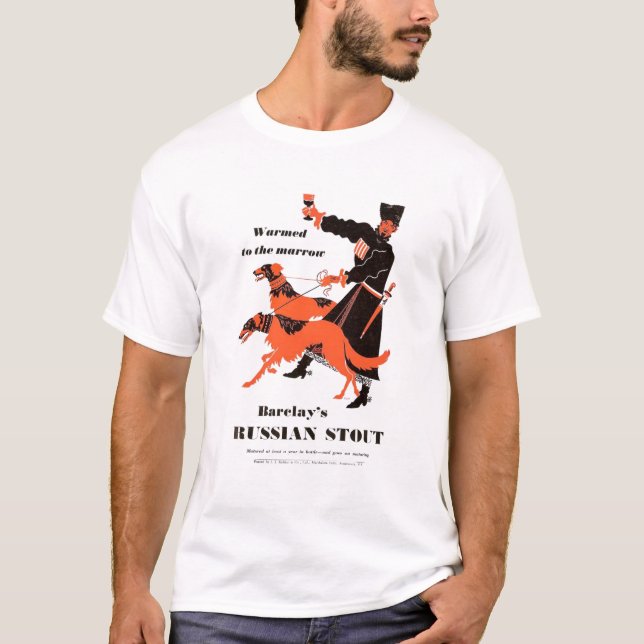 T-shirt Annonce vaillante russe de Barclays (Devant)