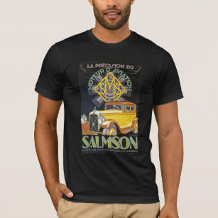 T-shirt Annonce vintage d'automobile de Salmson