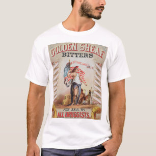 T-shirt Annonce Vintage Pour Bittes De Souris D'Or