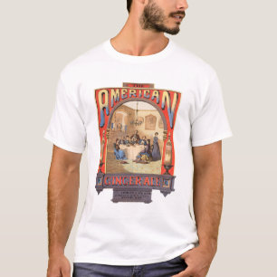 T-shirt Annonce Vintage Pour Coburn, Lang & Company Ginger