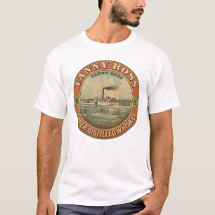 T-shirt Annonce Vintage Pour Fanny Ross Cuivre Distillée W