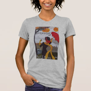 T-shirt Annonce vintage Voyage Français 1910 Heather Grey