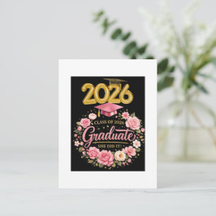 T-Shirt Announcement Postcard