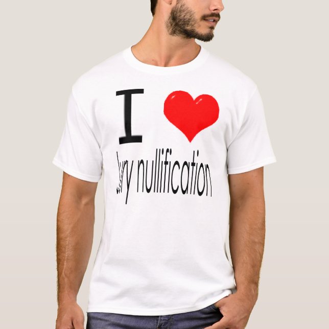 T-shirt Annulation de jury du *heart* I (Devant)