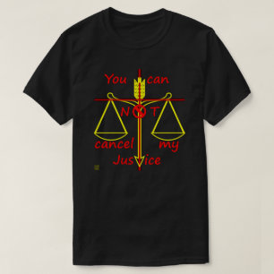 T-shirt "ANNULER LA JUSTICE"