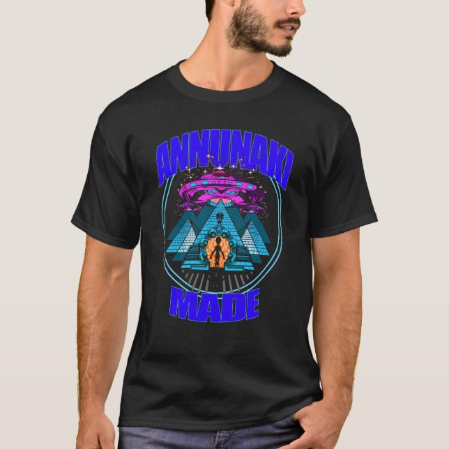 T-shirt Annunaki Descendant Sumerian Alien Gods (Devant)