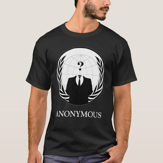 T-shirt Anonyme (Devant)
