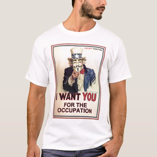 T-shirt anonyme de Sam (Devant)