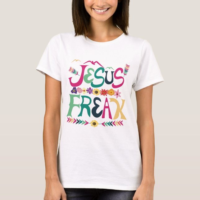 T-shirt anormal de Jésus pour des femmes (Devant)