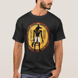 T-shirt Anpu Egypte Anubis Chien égyptien Dieu des morts A
