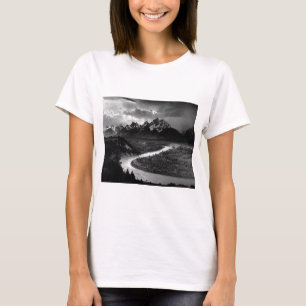 T-shirt Ansel Adams Les Tétons et la rivière Snake 1942