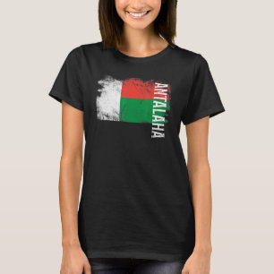 T-shirt Antalaha Madagascar Drapeau Pour Hommes Malgaches