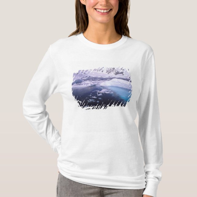 T-shirt Antarctique. Expédition à travers les paysages de  (Devant)
