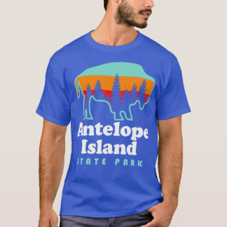 T-shirt Antelope Island State Park Bison Great Salt Lake U
