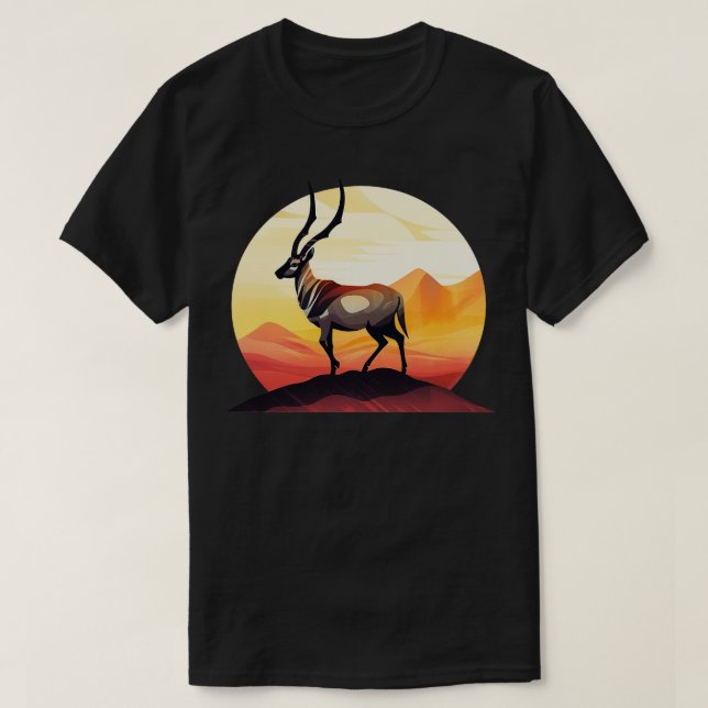 T-shirt Antelope rétro 5 (Design devant)