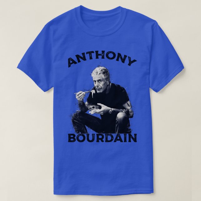 T-shirt Anthony Bourdain (Design devant)