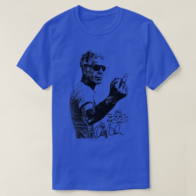 T-shirt Anthony Bourdain Classic Mug (Design devant)