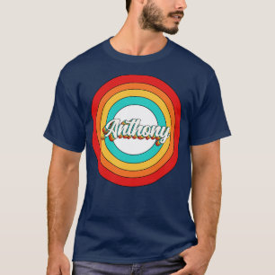 T-shirt Anthony Nom Chemise Vintage Anthony Circle