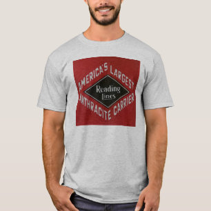 T-shirt Anthracite, a été    transporté par le chemin de f