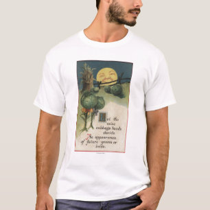 T-shirt Anthropomorphisme de Halloween GreetingCabbage