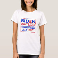 Anti Biden, Joe Biden Comme Toilette - Anti Biden