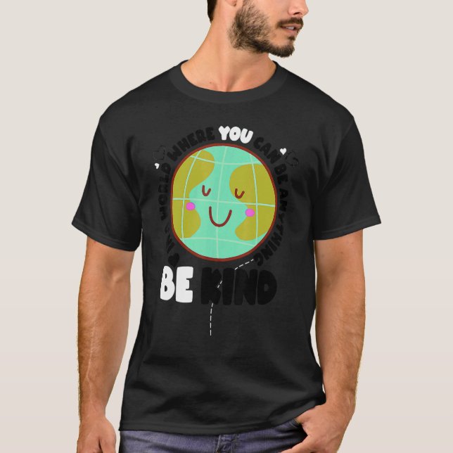 T-shirt Anti Bullying Unity Day Orange  Be Kind Anti Bully (Devant)