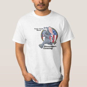 T-shirt Anti chemise républicaine de rayures d'étoiles d