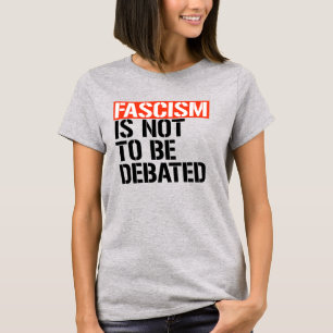 T-shirt anti-FASCISTE