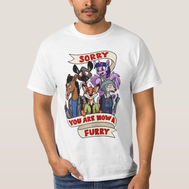 T-shirt anti-fureur drôle (Devant)