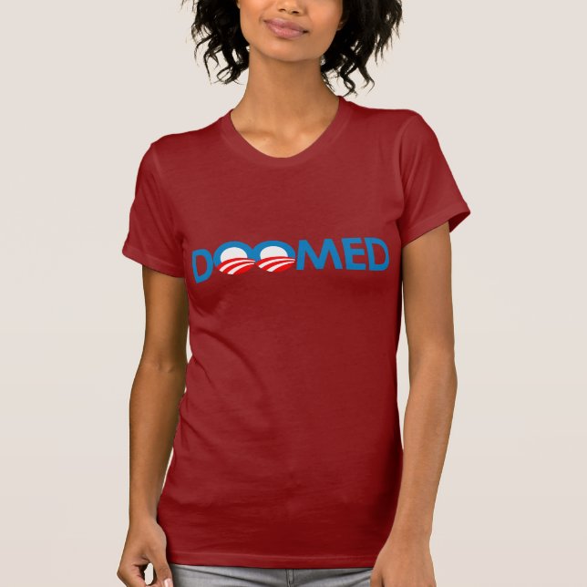 T-shirt Anti-Obama - condamné (Devant)