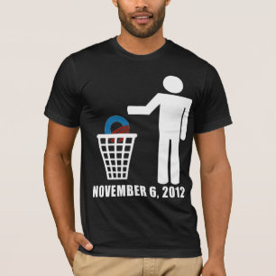 T-shirt Anti Obama - élection 2012