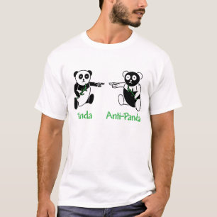 T-shirt Anti-Panda de panda