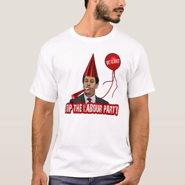 T-shirt Anti parti travailliste (Devant)