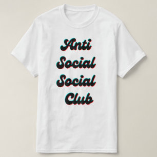 T-shirt Anti Social Social Club