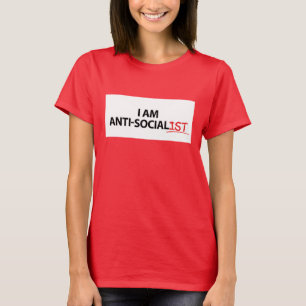 T-shirt anti-socialiste