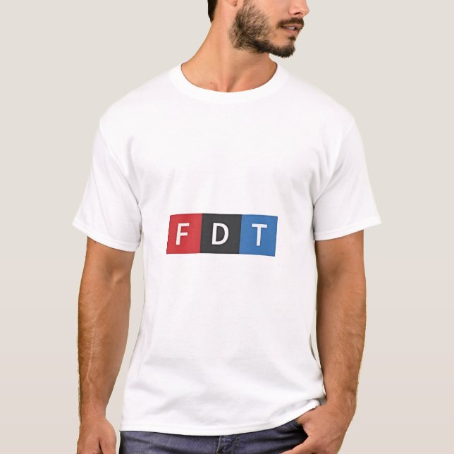 T-shirt Anti-Trump et ses anti-Maga-démocrates subtils (Devant)