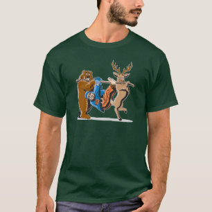 T-shirt Anti vengeance d'animal de chasse