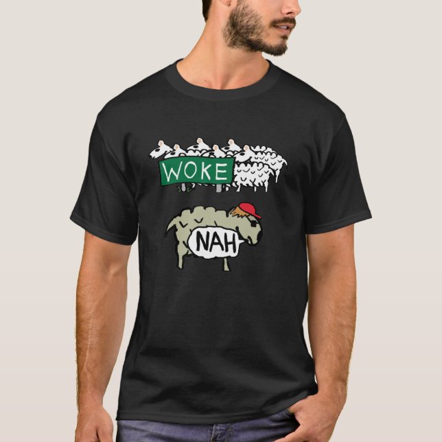 T-shirt Anti Woke (Devant)